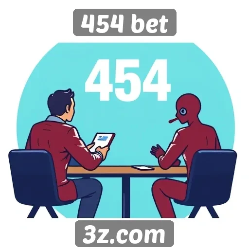 Interação e suporte ao cliente na 454 bet